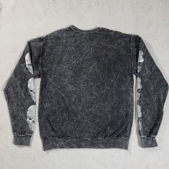 Death Note Misa Amane Metallic Dark Wash Crewneck Sweatshirt Size Small - Picture 9 of 12